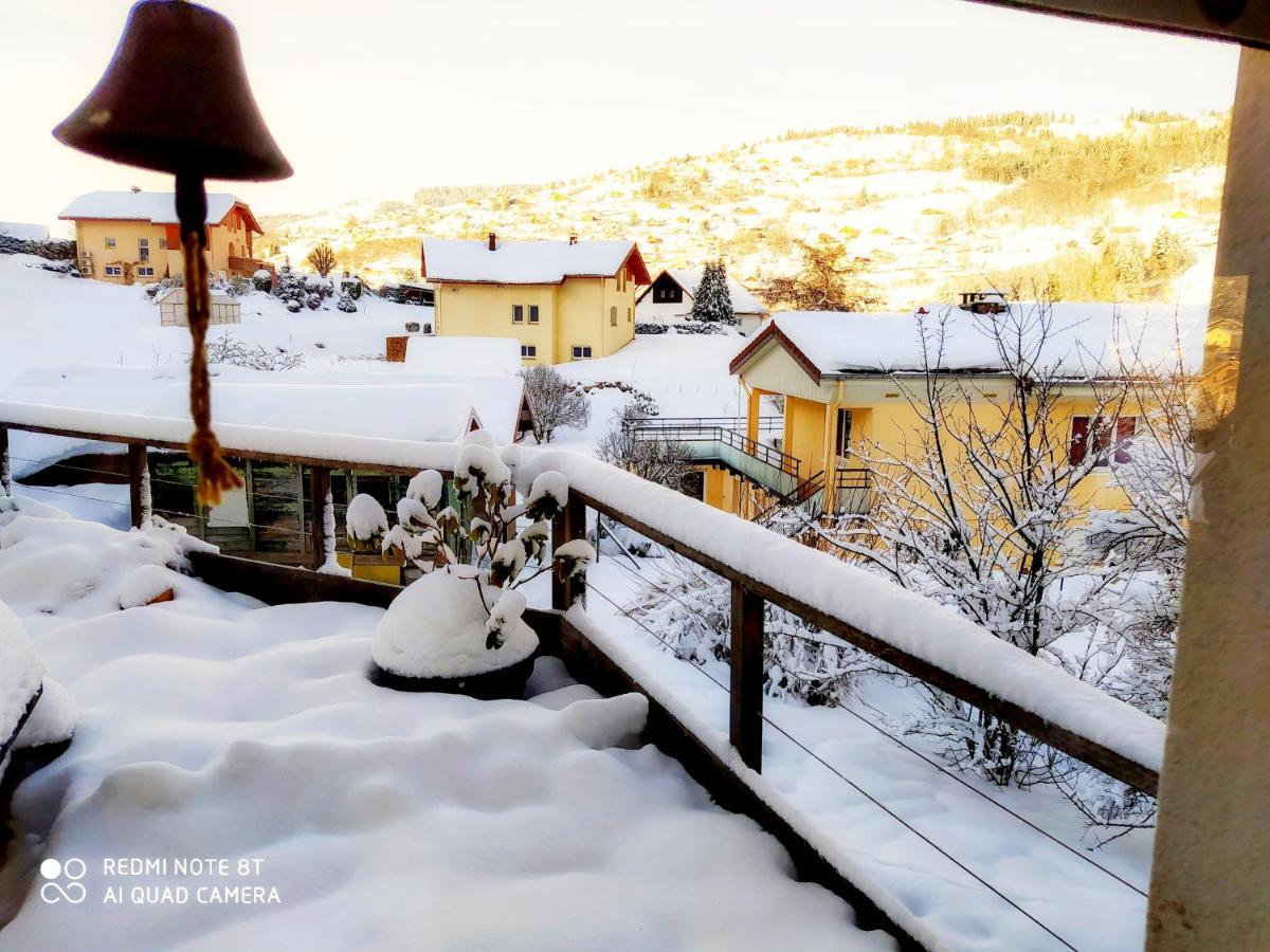 Appartement Maison Vosgienne La Bresse Centre Luaran gambar