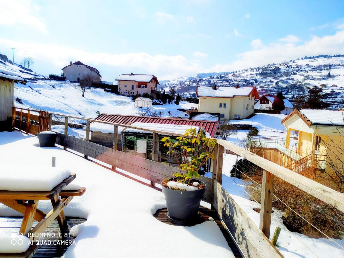 Appartement Maison Vosgienne La Bresse Centre Luaran gambar