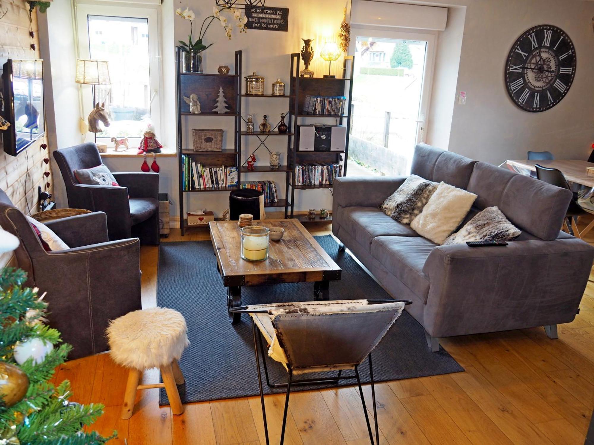 Appartement Maison Vosgienne La Bresse Centre Luaran gambar